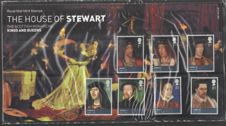 (image for) 2010 House of Stewart Presentation Pack 439 - Click Image to Close